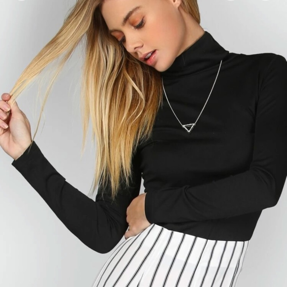 Black Turtleneck
